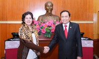 Chủ tịch MTTQ Việt Nam Trần Thanh Mẫn tiếp đại sứ Cuba