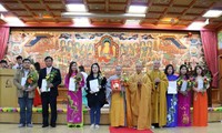 Lễ cầu an đầu năm và thành lập Hội Phật tử Việt Nam tại Hàn Quốc