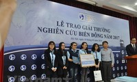 Trao Giải thưởng nghiên cứu Biển Đông 2017 