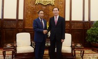 Chủ tịch nước Trần Đại Quang tiếp Đại sứ Ả-rập Thống nhất chào từ biệt