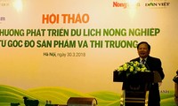 Phát triển du lịch nông nghiệp ở Việt Nam là hướng đi ưu tiên