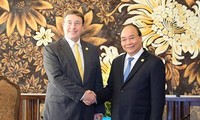 Thủ tướng Nguyễn Xuân Phúc tiếp lãnh đạo các tổ chức quốc tế dự GEF 6
