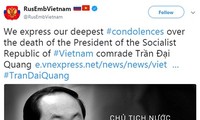Truyền thông quốc tế đồng loạt đăng tin, chia buồn về việc Chủ tịch nước Trần Đại Quang từ trần