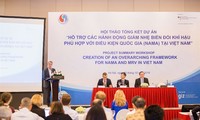 Dự án NAMA góp phần giảm thiểu và thích ứng biến đối khí hậu của Việt Nam