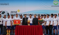 Giải bóng đá ICFOOD Cup dành cho cựu du học sinh Việt Nam tại Hàn Quốc