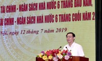 Phó Thủ tướng Vương Đình Huệ dự sơ kết công tác 6 tháng ngành tài chính