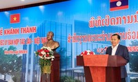 Khánh thành trụ sở Ủy ban hợp tác Lào-Việt Nam, quà tặng của Chính phủ Việt Nam