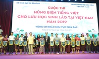 Cuộc thi Hùng biện tiếng Việt cho lưu học sinh Lào tại Việt Nam năm 2019