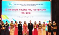 Trao giải thưởng Phụ nữ Việt Nam 2019