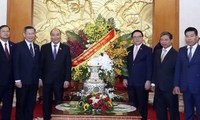 Thủ tướng Nguyễn Xuân Phúc chúc mừng kỷ niệm 70 năm Ngày truyền thống Ban Đối ngoại Trung ương Đảng
