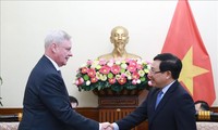 Phó Thủ tướng, Bộ trưởng Ngoại giao Phạm Bình Minh tiếp Thứ trưởng Thứ nhất Bộ Ngoại giao Nga