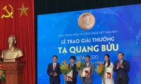 Trao Giải thưởng Tạ Quang Bửu năm 2020