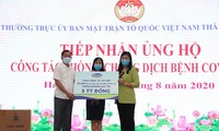 Hà Nội tiếp nhận ủng hộ 50.000 bộ lấy mẫu xét nghiệm virus SARS-CoV-2