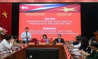 Quan hệ đoàn kết, hữu nghị Việt Nam - Cuba không ngừng được củng cố và phát triển