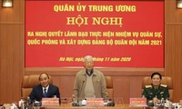 Tổng Bí thư, Chủ tịch nước Nguyễn Phú Trọng dự Hội nghị Quân ủy Trung ương