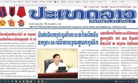 Báo chí Lào đánh giá cao chuyến thăm hữu nghị chính thức Việt Nam của Tổng Bí thư, Chủ tịch nước Thongloun Sisoulith