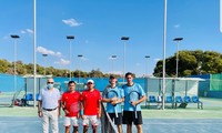 Đội tuyển quần vợt Việt Nam có trận ra quân thắng lợi ở Davis Cup