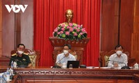 Phó Thủ tướng Vũ Đức Đam chỉ đạo công tác chống dịch tại tỉnh Tiền Giang