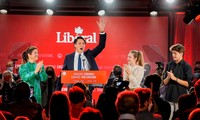 Điện mừng Thủ tướng Canada Justin Trudeau