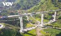 Hợp long cầu Móng Sến – cây cầu cạn cao nhất Việt Nam