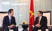 Thủ tướng Chính phủ Phạm Minh Chính tiếp các chính đảng ở Nhật Bản