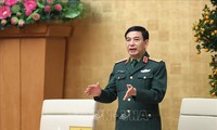 Bộ trưởng Bộ quốc Phòng, Đại tướng Phan Văn Giang làm việc với Ban Thường vụ Đảng ủy, Bộ Tư lệnh Bộ đội Biên phòng