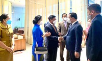 Đoàn đại biểu cấp cao thành phố Hà Nội bắt đầu chuyến thăm và làm việc tại Vương quốc Campuchia