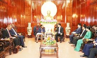 Chủ tịch Quốc hội Cộng hoà Mozambique thăm và làm việc với Cần Thơ