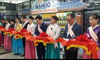 Khai mạc Chương trình xúc tiến quảng bá các sản phẩm thủy hải sản vùng biển Wando (Hàn Quốc)