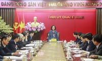 Trưởng Ban Tổ chức Trung ương Trương Thị Mai làm việc với Tỉnh uỷ Quảng Ninh