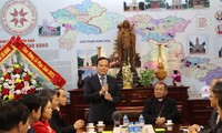 Phó Thủ tướng Trần Lưu Quang thăm, chúc mừng Lễ Phục sinh năm 2023 tại Lạng Sơn