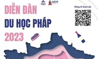 Hội sinh viên Việt Nam tại Pháp tham gia tổ chức Diễn đàn Du học Pháp lần thứ 18