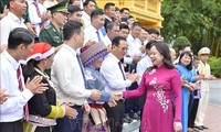 Phó Chủ tịch nước Võ Thị Ánh Xuân gặp mặt Đoàn đại biểu các điển hình tỉnh Lào Cai 