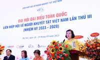 Đại hội đại biểu toàn quốc Liên hiệp hội về người khuyết tật Việt Nam