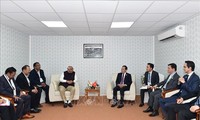 Phó Thủ tướng Trần Lưu Quang tiếp Thủ hiến bang Gujarat, Ấn Độ