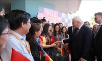Tổng thống Đức tới thăm Trường Đại học Việt - Đức