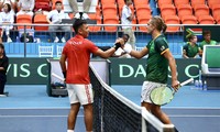 Vòng play-off nhóm II Davis Cup: Đội tuyển Việt Nam tạm hoà Nam Phi