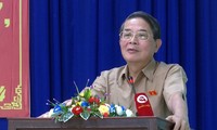 Phó Chủ tịch Quốc hội Nguyễn Đức Hải tiếp xúc cử tri tại tỉnh Quảng Nam