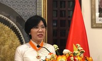Nguyên Đại sứ Việt Nam tại Morocco Đặng Thị Thu Hà nhận huân chương cao quý nhất của Nhà nước Morocco