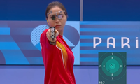 Hôm nay, xạ thủ Trịnh Thu Vinh thi chung kết nội dung 25m súng ngắn thể thao nữ