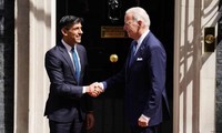 Biden meets UK Prime Minister Sunak, King Charles III