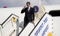 US Secretary of State Blinken lands in Israel