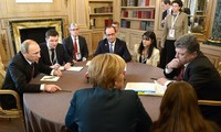 Лидеры Франции, Германии, России и Украины договорились встретиться в октябре