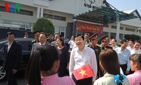 Президент СРВ поздравил компанию в провинции Тэйнинь с Новым годом по лунному календарю