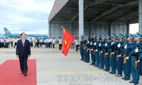 Президент Чан Дай Куанг посетил 925-й полк ВВС Вьетнама