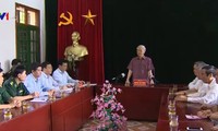 Нгуен Фу Чонг провёл рабочую встречу с руководителями провинции Дьенбьен