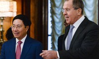 Вице-премьер, глава МИД Вьетнама Фам Бинь Минь встретился с главой МИД России