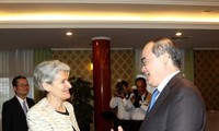 Руководитель г.Хошимина приняло гендиректора ЮНЕСКО Ирину Бокову