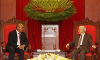 Генеральный секретарь ЦК КПВ Нгуен Фу Чонг принял посла Кубы во Вьетнаме