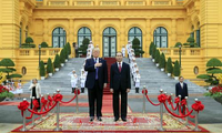 Совместное вьетнамо-американское заявление по итогам президента Д.Трампа во Вьетнам